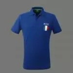 hugo boss sport t-shirts luxe retro  team italy bleu